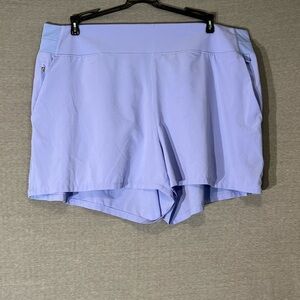 Athleta Purple Brooklyn Shorts size 20